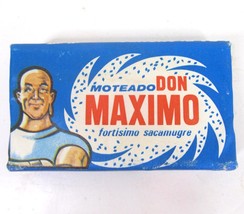 VTG DON MAXIMO Laundry soap Bar Full Size Proctor &amp; Gamble Advertising Mr Clean - £11.64 GBP