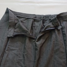 Southern Lady A-Line Women's Gray Skirt Rear Zipper Size 16 Measured Waist 17 image 5