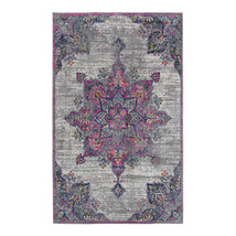 8' X 11' Pink Medallion Power Loom Area Rug - €398,06 EUR