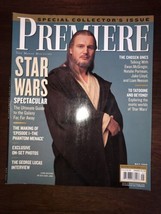 Vintage 1999 May Premiere Magazine Star Wars Fan Qui-Gon Jinn Limited Edition - £11.47 GBP