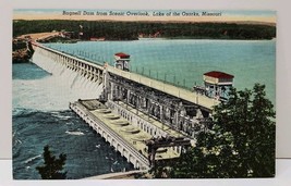 Bagnell Dam from Scenic Overlook, Lake of the Ozarks, Missouri Postcard B11 - £3.08 GBP