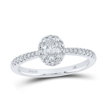 Authenticity Guarantee

14kt White Gold Oval Diamond Halo Bridal Wedding Enga... - £1,110.18 GBP