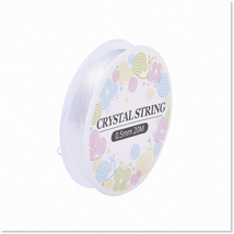 10 Rolls of High-Quality 0.5mm Crystal Elastic String Cord - Stretchy Bracelet S - £19.25 GBP