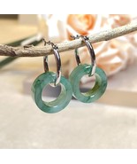 Pair of Green Jade Donuts, Genuine Type A Jadeite, Loose Gemstone, Circl... - $3,015.17 CAD