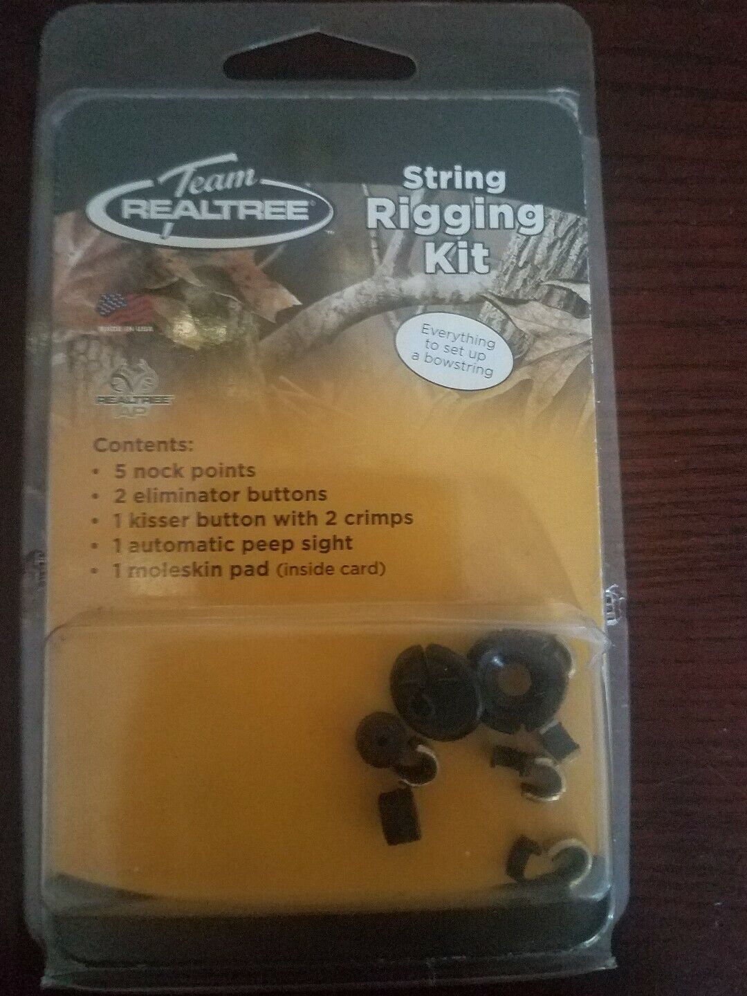 NEW! Team RealTree String Rigging Kit! &quot;Everything needed to set up a bo... - $25.69