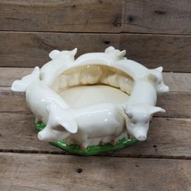 Vintage Vandor Pigs in a Circle Ceramic Planter Farmhouse Country Chic - £15.78 GBP