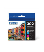 Epson T302520-S T302 INK CMYPK COMBO W/SENSOR - $2,549.20 MXN