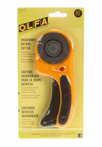 OLFA 60mm Deluxe Ergonomic Rotary Cutter RTY-3 - £47.91 GBP