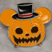 Disney Trading Pin Enamel Pumpkin Mickey Halloween Jack O Lantern Top Hat - £8.60 GBP