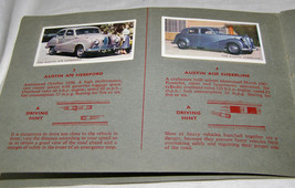 VINT. POST WAR “MODERN BRITISH CARS+DRIVING HINTS”TRADE CARD ABLUM-ROYAL... - $4.95