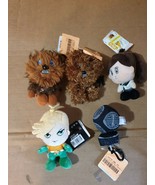 Lot Of 5 Mini Clip-On Star Wars Plush - £14.94 GBP