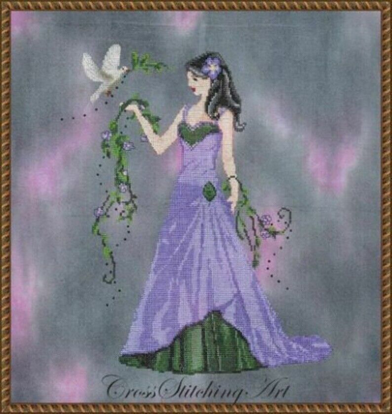SALE!!! QUEEN OF EARTH by Cross Stitching Art Design - $31.67+