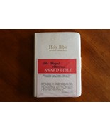 READ* White Holy Bible Dictionary Concordance Red Letter Edition KJV Roy... - $28.08 CAD