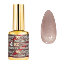 DND DC 9D Cat Eye Creamy UV/LED Gel Polish - Fossil Ice #31 - $26.62 CAD