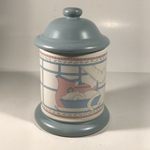 Vintage Cat Kitchen Canister 1989 House of Lloyd Treats Ceramic Replacement 7.5” - £11.93 GBP
