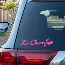 La Cherry Vinyl Decal Sticker UV &amp; Water Proof Gift Souvenir Car Window ... - $6.85