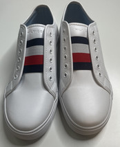 Tommy Hilfiger NIB twANNI white women’s size 8.5 slip on sneakers sf - £17.83 GBP