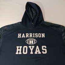 Badger Sport HARRISON HOYAS Men's Blue Drawstring Pullover Hoodie Sweatshirt XL image 7