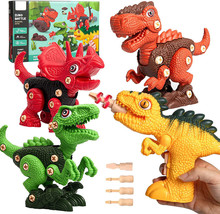 Dinosaur Toys for 3-7 Year Old Boys,Take Apart Dinosaur Toys for Kids - £9.30 GBP