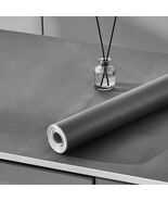 LONGYONG Black Peel and Stick Wallpaper 17.7x197in Waterproof Removable - $97.36 MXN