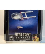 Hallmark Keepsake Ornament Star Trek 30 Years Set of 2 Voice Magic Chris... - $753.89 MXN
