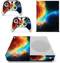 For The Xbox One Slim Console And Controllers Only, Fottcz Vinyl Skin In Orange - £26.37 GBP