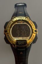 TIMEX Ironman Sleek 30 Years Edition - Lap Watch Black Gold - NEW BATTER... - $61.74