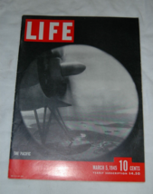 Vintage Life Magazine March 5 1945 World War 2 WWII  Neat Ads Chesterfield - £24.03 GBP
