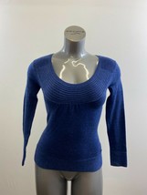 RW &amp; CO. Women&#39;s Acrylic Blend Sweater Size Small Blue Long Sleeve Round... - $10.84 CAD