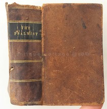 1847 Antique Baptist Church Hymns Book Owned Eliz Wilkinson Bible Grubb - £71.01 GBP