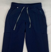 FIGS Scrubs W18SW2001 Technical Collection Scrub Pants Navy Blue Women’s XS - £23.97 GBP