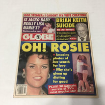 Globe tabloid newspaper magazine vintage July 8, 1997 issue Rosie Jacko ... - $19.75