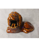 Vintage, Regal Lion, Glazed Ceramic Ashtray - $29.01
