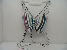 Adore Me Women&#39;s Bikini Top Bra 08274 Stripes Multi Medium - $180.65 MXN