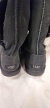 Ugg Australia Suede Boots Black Size 5.5 Express Shipping - £49.17 GBP