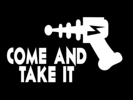 Ray Gun Come And Take It Vinyl Decal Car Wall Truck Sticker Choose Size Color - £2.20 GBP+