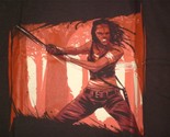 TeeFury Walking Dead XLARGE &quot;Sliced&quot; Walking Dead Michonne Tribute Shirt... - $15.00