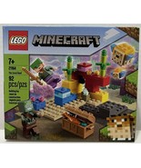 LEGO Minecraft The Coral Reef 21164 92pcs 7+ - £18.38 GBP