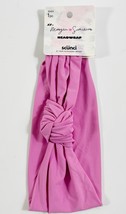 Scunci Morgan Simianer 1pc knotted hair Headwrap Pink 35424 NEW - £5.89 GBP