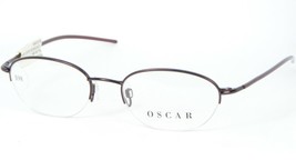 New Oscar De La Renta WMOS104 044 Shiny Burgundy Eyeglasses Glasses 48-18-135 Mm - $32.67