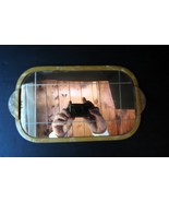 Vtg Art Deco Lucite Handled Mirrored Dresser Tray Abalone Iridescent Loo... - $559.01 MXN