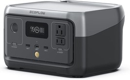 Ef Ecoflow Portable Power Station River 2, Solar Generator (Solar, And H... - £175.43 GBP