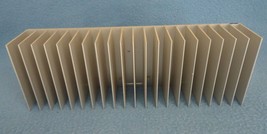 Aluminum Heat Sink - Heat Dissipator 9&quot; 5/8 x 3&quot; 3/16 x 2&quot; (245mm x 81mm... - £18.25 GBP