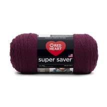 Red Heart CC Super Saver Yarn Claret - £19.94 GBP