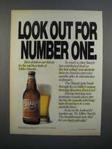 1989 Miller Sharp&#39;s Beer Ad - Look Out for Number One - £14.62 GBP