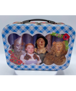 Wizard of Oz Tin Lunch Box Tin Man, Cowardly Lion, Scarecrow, Dorothy Va... - $11.39