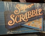 2004 Hasbro Super Scrabble Board Game 200 wood tiles classic Hasbro Winn... - £22.93 GBP