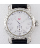 MICHELE Edelstahl Diamant CSX Quarz Damen Uhr Mit / Leder Band - $18,276.18 MXN