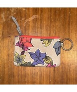 Vera Bradley Lighten Up Zip ID Case in Falling Flowers Neutral - $296.74 MXN