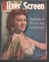 Silver Screen 1/1950-Maureen O&#39;Hara-Montgomery Clift-Clark Gable-Shirley Temp... - £49.21 GBP